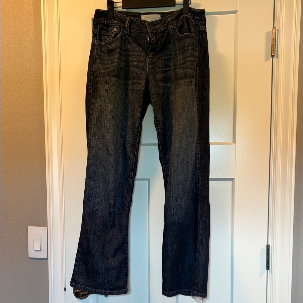 Maurices Dark Blue Women's Boot Cut Jeans size 7/8 Short